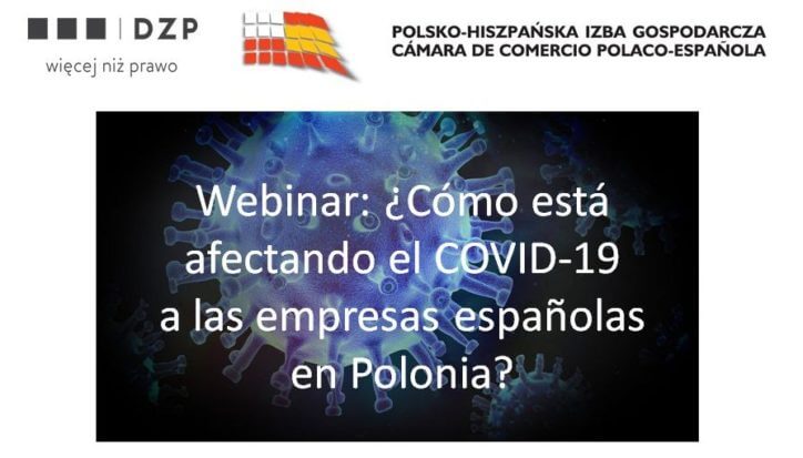 Webinarium online: Jak COVID-19 wpływa na hiszpańskie firmy w Polsce?